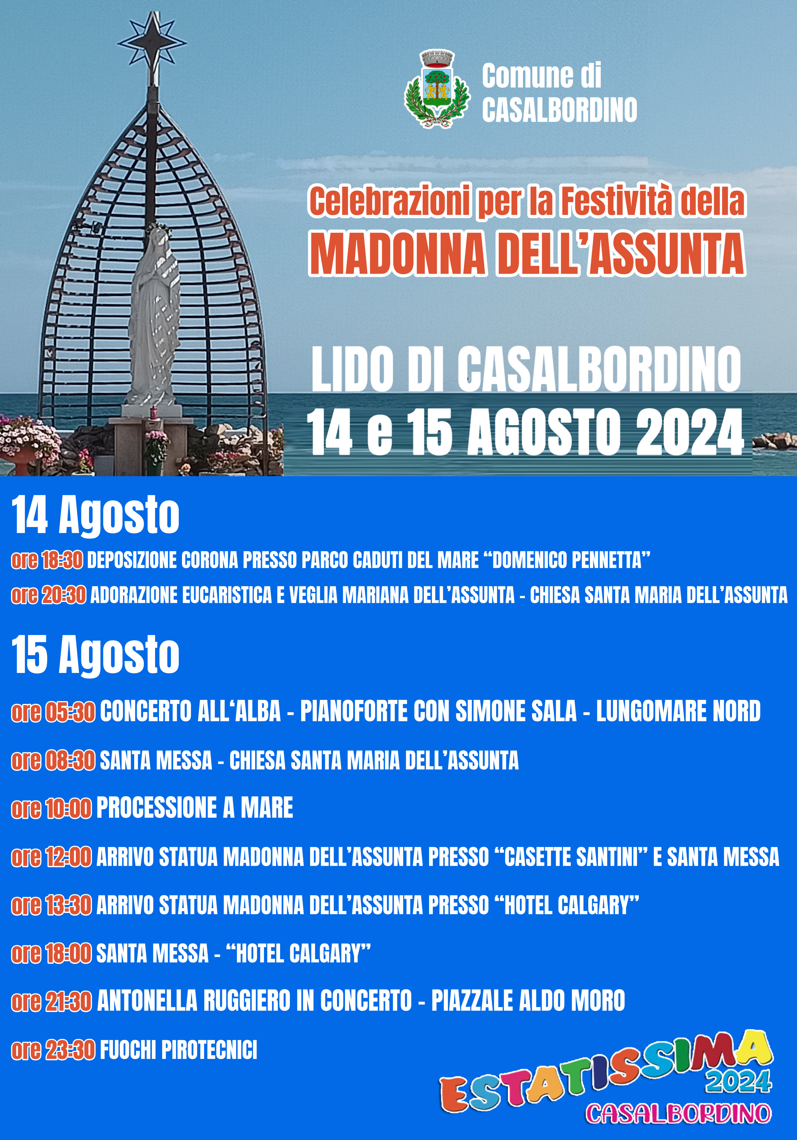 programma 14 e 15 agosto